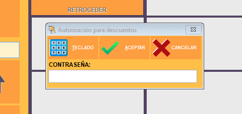 SoftRestaurant 11 – Botón Descuento
